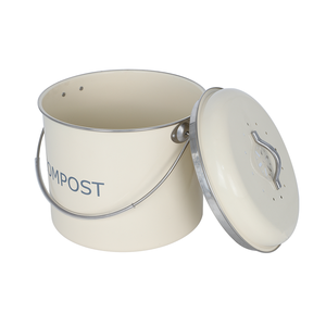 Poubelle de compostage en acier inoxydable pour comptoir de cuisine, personnalisable <span class=keywords><strong>avec</strong></span> logo, 1,5/3/6 L, <span class=keywords><strong>avec</strong></span> <span class=keywords><strong>couvercle</strong></span> - Product Image 2