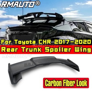 สปอยเลอร์หลังสำหรับ Toyota CHR ปี 2017 2018 2019 2020 ชิ้นส่วนตกแต่งทำจากพลาสติก ABS สปอยเลอร์หลังคา สปอยเลอร์หลัง ชิ้นส่วนแต่งรถ - Product Image 1