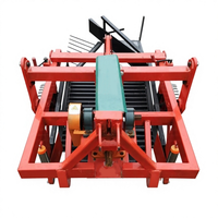 Récolteuse d'arachides automotrice anti-colmatage à vibration, largeur de travail de 700 mm pour la récolte d'arachides sur petites exploitations agricoles
