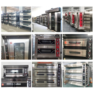 Four à pâtisserie électrique à haute capacité en acier inoxydable, 3 étages, 6 plateaux, avec commande par bouton, 19800W, pour boulangerie commerciale - Product Image 4