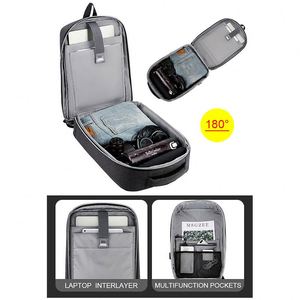Mochila para Portátil de Lujo Unisex al por Mayor, Gran Capacidad, Oxford Impermeable, Carcasa Rígida, Cierre de Cremallera, Puerto USB, Bolsa para Ordenador de Negocios - Product Image 3