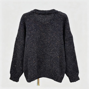 <span class=keywords><strong>Maglione</strong></span> Invernale Marrone Tyan <span class=keywords><strong>con</strong></span> Fiore in Pelliccia di Volpe 3D, Pullover Lavorato a Maglia per <span class=keywords><strong>Donna</strong></span>, <span class=keywords><strong>Maglione</strong></span> Vintage Caldo - Product Image 4