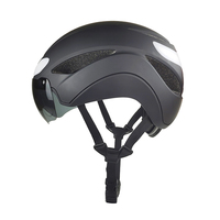 Casque de vélo électrique intelligent certifié CE pour adultes avec éclairage LED avant et arrière, visière magnétique pour la conduite de vélos électriques