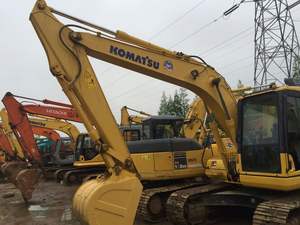 Excavatrice hydraulique sur chenilles Komatsu PC130-7 13 tonnes en vente machine de construction d'occasion avec composants de base-roulement et PLC - Product Image 4