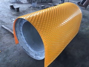 HDPE <strong>V</strong>-lock Anchor <strong>Sheet</strong> / Concrete Protective Liner Anchoring Pe <strong>Board</strong> - Product Image 5