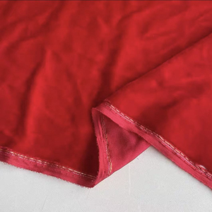 Productos listos Gran material Sensación suave Material de la mejor calidad Colores agradables disponibles Tela de terciopelo de seda para la ropa textil del hogar - Product Image 5