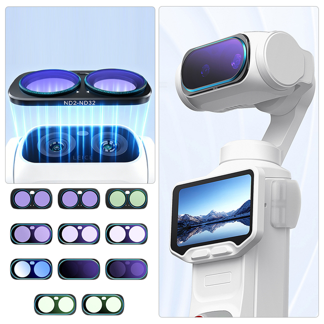 Magnetic Lens Filter for Insta360 Luna Ultra UV CPL Star 6X ND2-32 ND8  128 Lens Filter Kit for Insta360 Luna Ultra Accessories