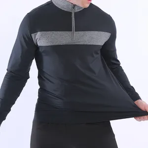 กางเกงกอล์ฟผู้ชายมีฮู้ดแบบซิป 1/4 ผ้าฝ้าย 100% รุ่นใหม่ปี 2025 - Product Image 1