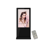 Haute résolution Android Wifi téléchargement à distance lecteur de publicité Lcd 10.1 pouces cadre de signalisation numérique vertical P2 écran Led intérieur