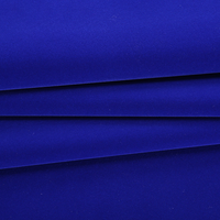 Tissu floqué certifié GRS REACH RoHS, velours à poils longs en nylon français pour doublure de boîte cadeau de luxe, sans azo, respectueux de l'environnement