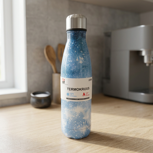 Termo Moderno Mnj de Acero Inoxidable con Aislamiento al Vacío de 500 ml, Aislamiento Térmico de 12-24 Horas, Apto para Agua Hirviendo - Product Image 3