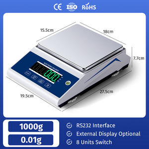 <span class=keywords><strong>เครื่อง</strong></span><span class=keywords><strong>ชั่ง</strong></span>น้ำหนัก1000กรัม<span class=keywords><strong>0.01</strong></span>กรัม<span class=keywords><strong>ความ</strong></span>แม่นยำในห้องปฏิบัติการพร้อมการจัดส่งที่รวดเร็ว - Product Image 2