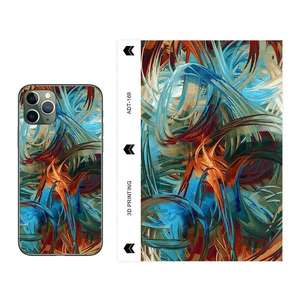 Skycut résistant à l'usure bricolage Style 3D imprimé effet <span class=keywords><strong>Smartphone</strong></span> dos peau Cutter <span class=keywords><strong>traceur</strong></span> feuille - Product Image 2