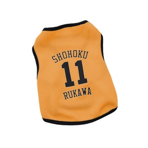 Chaleco para mascotas estilo Slam Dunk, ropa transpirable de verano para gatos y perros, diseño deportivo de poliéster - Product Image 5