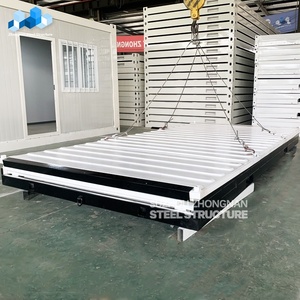 Zhongnan Custom Q235 9ft 16ft 19ft Prefab Assemble Folding <strong>Moving</strong> <strong>Portable</strong> Foldable Storage Unit <strong>Container</strong> Self Storage - Product Image 2