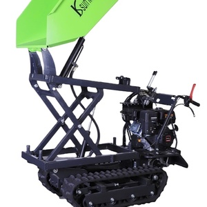 Mini volquete autodescargable de energía verde <span class=keywords><strong>Power</strong></span> <span class=keywords><strong>Barrow</strong></span> Camión de transmisión hidráulica Crawler - Product Image 5