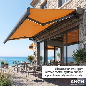 Toldo Motorizado de Aluminio <span class=keywords><strong>para</strong></span> Exteriores, Toldo Retráctil Eléctrico <span class=keywords><strong>para</strong></span> Patio, Toldo Retráctil Manual Impermeable - Product Image 1