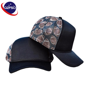 Casquettes de baseball QZFSO en gros, 5 panneaux, en maille, style trucker, pour femmes et hommes, décontractées, d'été, avec broderie 3D et mousse, type Gorras - Product Image 1