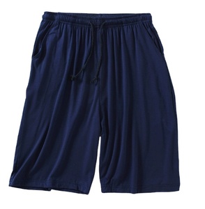 All'ingrosso 8XL abbigliamento sportivo estivo taglie forti per la casa Pantaloni del pigiama larghi a tinta unita pantaloncini pettinati da palestra da spiaggia - Product Image 3