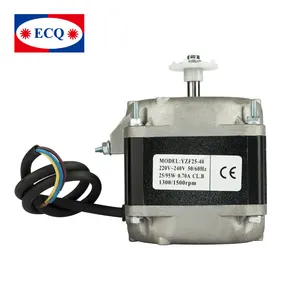 220V-240V/50Hz 25W AC Berbayang Kutub Motor Elco Shade Pole Motor YZF25-40