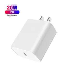 best seller 2023 PD 20W mini wall charger mobile phone charger type c fast charger us plug For Apple for iphone