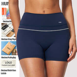 Shorts de <span class=keywords><strong>Yoga</strong></span> para Mujer 2026, Diseño Color Block, Cintura Alta, 3/<span class=keywords><strong>4</strong></span> de Longitud, Transpirables, de Secado Rápido, Control de Abdomen 3D - Product Image 1