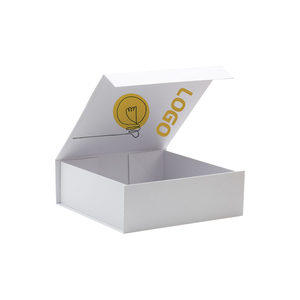 HENGXING Custom Logo Luxury Cardboard Magnetic Folding Gift <b>Box</b> With Ribbon Closure - Product Image 6