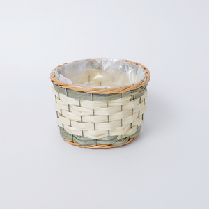 Cesto portaoggetti <span class=keywords><strong>in</strong></span> tessuto di salice fatto a mano Design vaso floreale cesto per piante di <span class=keywords><strong>vimini</strong></span> - Product Image 5