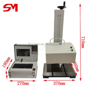 เครื่องทำเครื่องหมายแบบ PNEUMATIC dot peen ประสิทธิภาพสูงสำหรับครีบแบบพกพา - Product Image 6