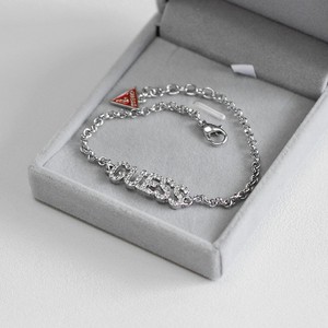 Famous Designer <strong>Jewelry</strong> for Women 18K Gold Plated Diamond Letter for <strong>Guess</strong> Chain Bracelet Fashion Stainless Steel Material - Product Image 3