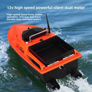 Bateau à appât Jichuang G68 12V avec positionnement GPS, retour automatique à la base, télécommande, sonar intelligent, détection <span class=keywords><strong>de</strong></span> la profondeur et <span class=keywords><strong>de</strong></span> la température <span class=keywords><strong>de</strong></span> l'eau - Product Image 3