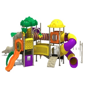 Sử dụng quy mô lớn ngoài trời sân chơi thiết bị nhựa <span class=keywords><strong>slide</strong></span> cho trẻ em làm bằng tại trung quốc - Product Image 1