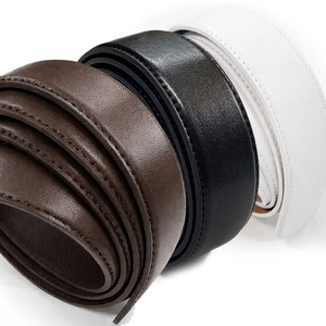 Correa de Repuesto de Cuero Vacuno de Origen Coreano de 33 mm x 120 cm sin Orificios para Hebilla de Pasador y Automática OEM - Product Image 6