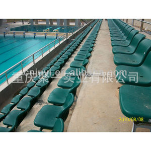 Asientos para Estadios, Sillas de Plástico Moldeado por Soplado 1827, Sillas para Espectadores de Campos Deportivos al Aire Libre con Pasamanos Plegables - Product Image 5