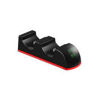 Stasiun Pengisian Daya Magnetik untuk Nintendo Switch 2 Pro, Basis Pengisi Daya Dual Handle dengan LED Pintar