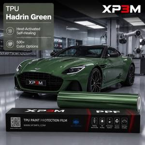 ฟิล์มใสกันรอยรถยนต์ XP3M Hardlin Green OEM Gloss TPU สีเขียวเงา หนา 7.5 มิล ซ่อมแซมตัวเองได้ ป้องกันรอยขีดข่วน ป้องกันสีเหลือง พร้อมช่องระบายอากาศ - Product Image 1