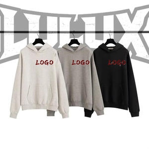 <span class=keywords><strong>Felpe</strong></span> Morbide con Cappuccio di Ottima Qualità per <span class=keywords><strong>Uomo</strong></span>, Stile <span class=keywords><strong>Streetwear</strong></span> e Tempo Libero, in Cotone Ricamato su Misura, Produzione di Fabbrica Unisex - Product Image 2