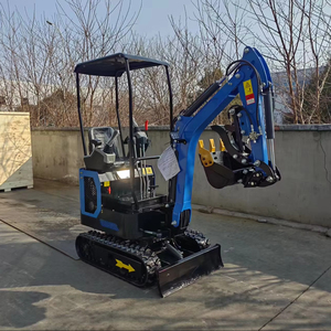 2026 Free Shipping Archer Koop Engine Mini Excavator 1.0ton Small Hydraulic Crawler Digger Farm with <b>Pump</b> & High Efficiency - Product Image 1