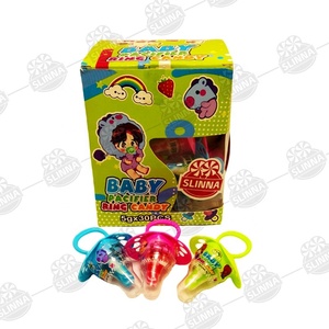 Vente en gros de bonbons fruités en forme de boule pour bébés, emballage créatif en boîte, jouet anneau de sucette, collations pour enfants - Product Image 1