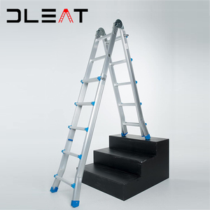 <span class=keywords><strong>Escalera</strong></span> Plegable Gigante de Aluminio Multiusos 4x5 Especial para Uso Doméstico con Bisagra Grande - Product Image 6