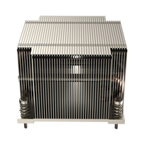 Ventilateur de radiateur de serveur CPU de bureau Intel LGA1700 avec caloduc en cuivre LED Fonction de refroidissement du châssis PC en aluminium Ordinateur de bureau 2U