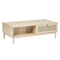 Ensemble de table basse en bois naturel au design moderne et écologique pour café et salon de thé Les tailles varient