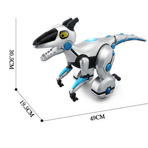 Jouet de <span class=keywords><strong>puzzle</strong></span> électrique télécommandé pour enfants avec musique et lumière, robot dinosaure télécommandé à détection gestuelle - Product Image 6