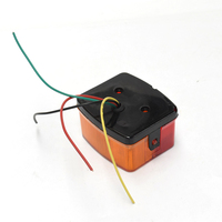 Ensemble de lampes de remorque 12V, lampe de camion ambre rouge Kit de lumière de remorque feu arrière de remorque