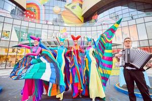 Karnaval gelecek İnanılmaz brezilya kelebek dans sahne gösterisi kızlar elbiseler Parade festivali olay eğlence kostümleri - Product Image 5