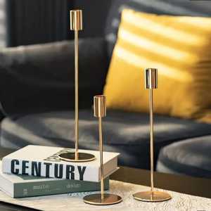 Simple Home Vintage Iron Candlestick Holder Eco-friendly Decoration for Candlelight Dinner Romantic Table Decorations - Product Image 4