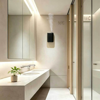 Diffuseur d'arômes à deux fluides contrôlé par application, à fixer au mur, avec alimentation USB, capacité de 150 ml, fonctionnement silencieux à 35 dB
