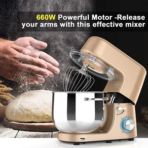 Dough Mixer Classical Food Stand Mixer With 7.0-Litre Stainless Steel Bowl 1500W Electric Dough Kneading Machine Kitchen Appliances