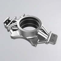 Pièces métalliques usinées sur mesure de haute précision, composants en alliage d'aluminium anodisé et titane, services d'usinage CNC, tournage et polissage.
