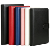 Carnet à anneaux personnalisé en cuir A5 pour la vente en gros